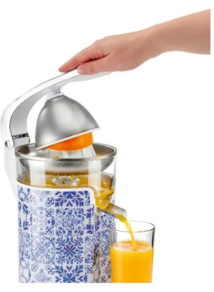 Silvercrest Elektrische Citruspers 130W - 280ml - Blauw/Wit