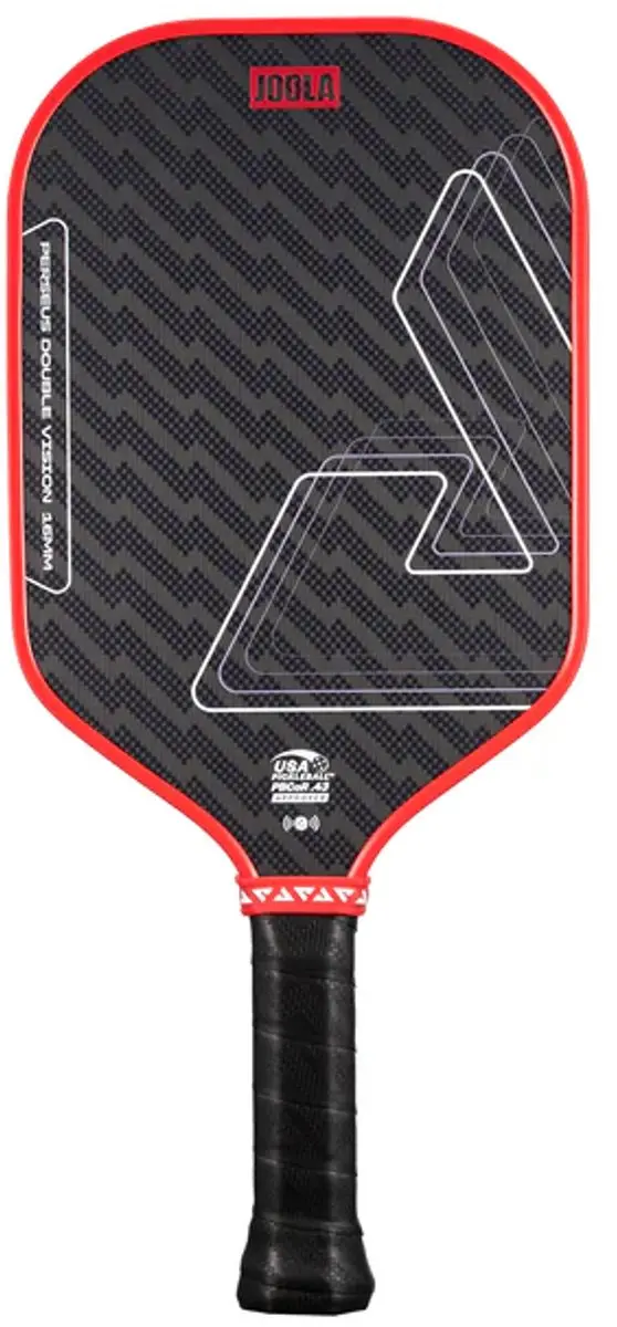 Joola Perseus Double Vision Pickleballracket 16mm Rood