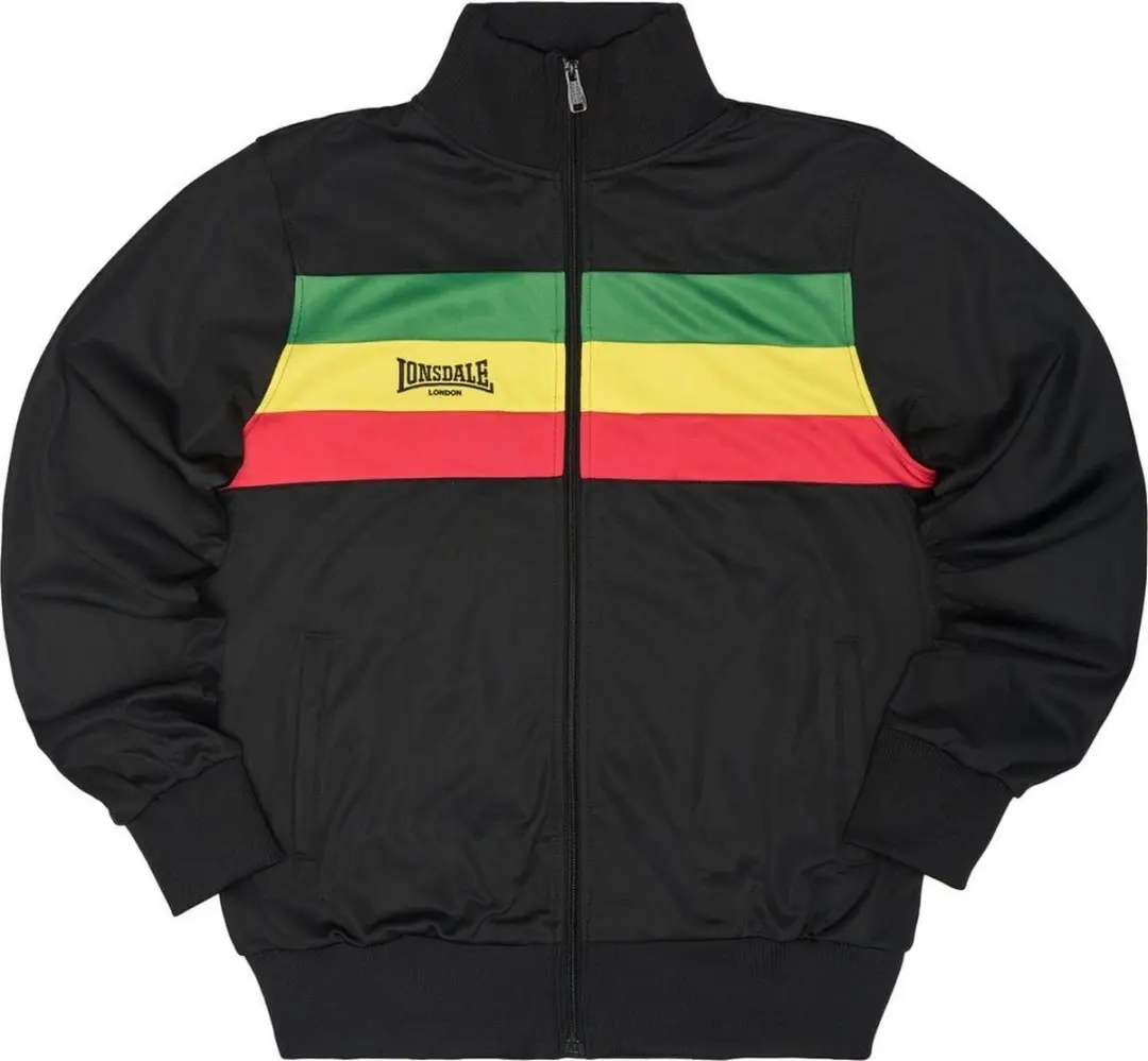Lonsdale Sounds Three Trainingsjack Black/Rainbow