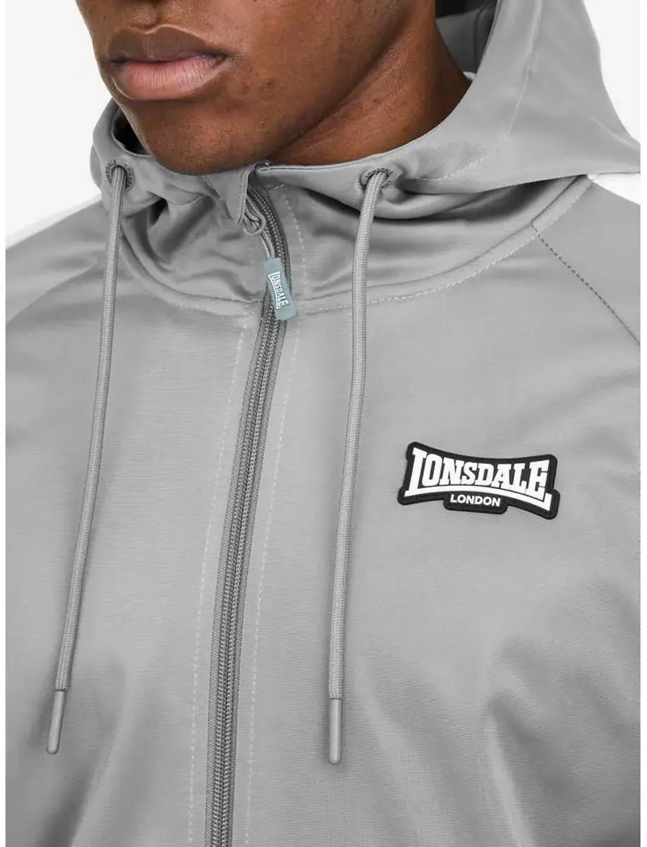 Lonsdale Crayford Trainingsjack Grijs XL - afbeelding 3 van 4