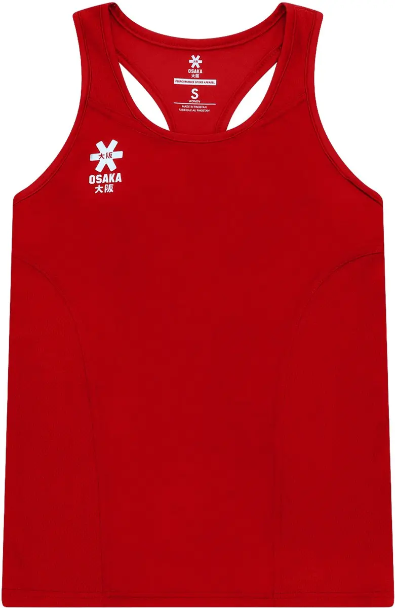 Osaka Women Singlet Rood