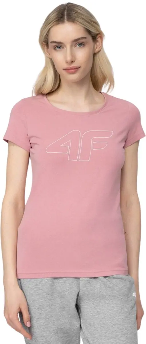 4F T-shirt Dames Roze