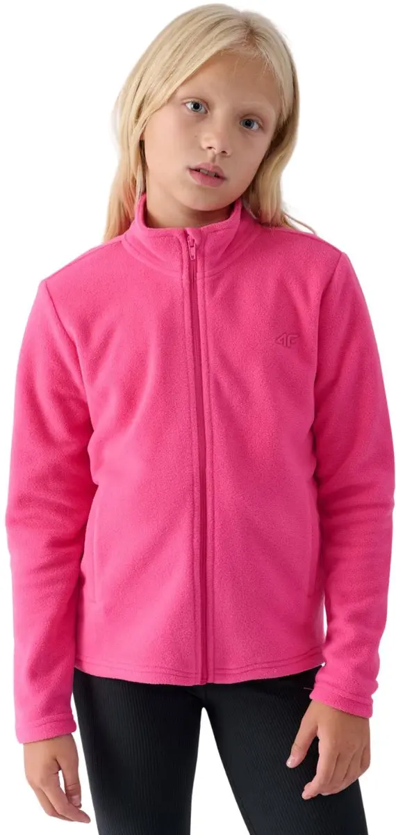 4F Fleece Meisjes Fuchsia