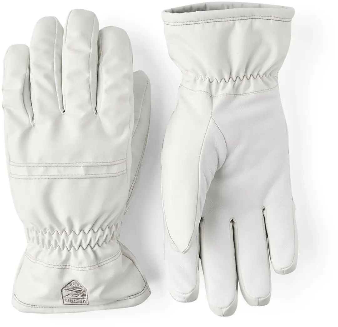 Hestra Primaloft Leather Dames Handschoenen Wit