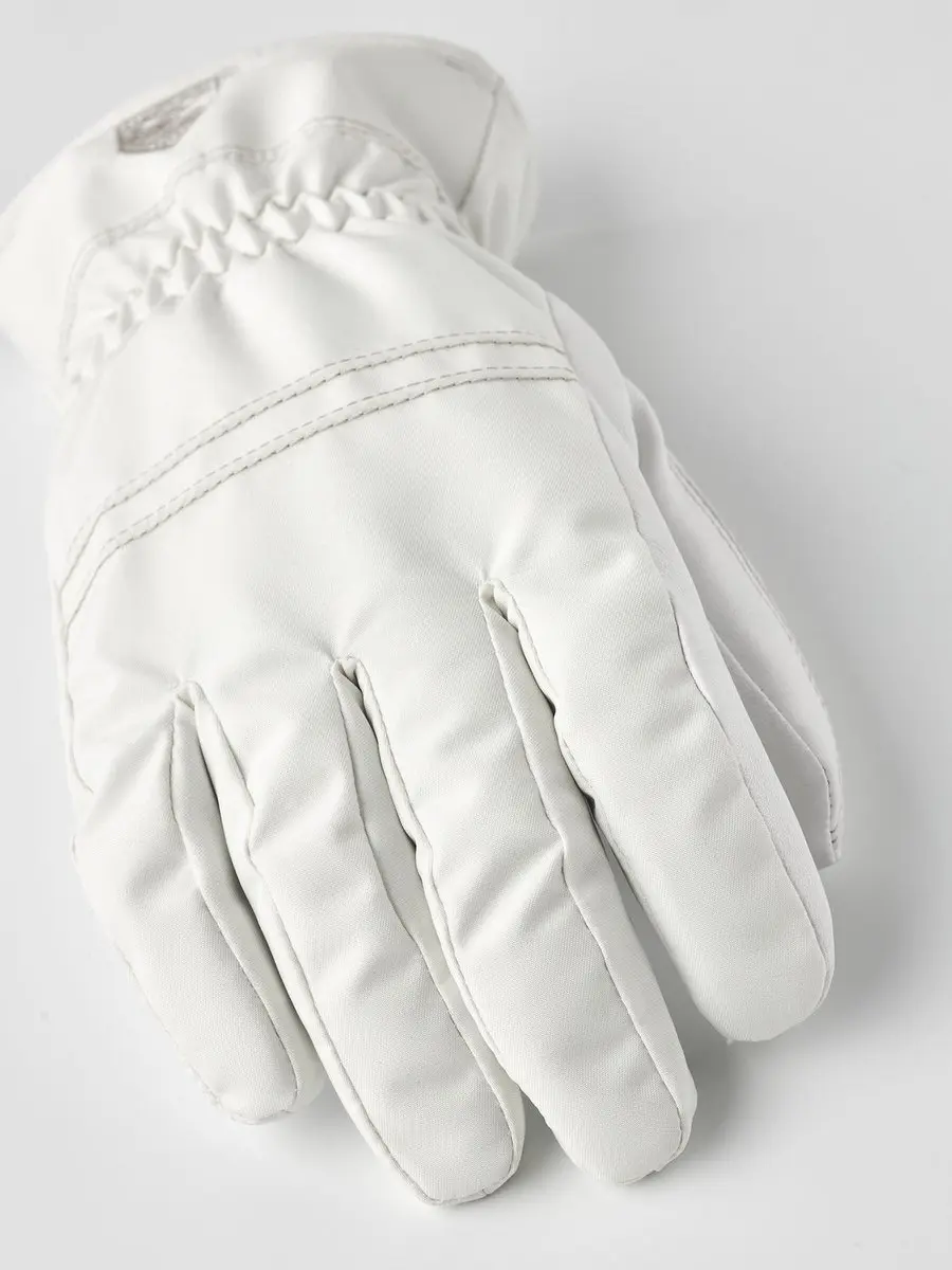 Hestra Primaloft Leather Dames Handschoenen Wit - afbeelding 4 van 6