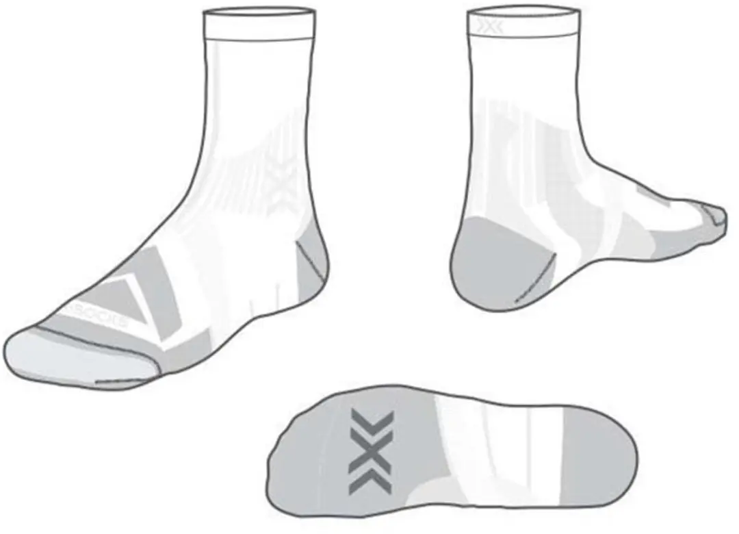 X-Socks Expert Sokken Arctic White