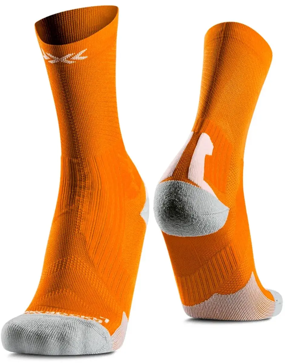 X-socks Bike Perform Crewsokken Oranje EU 45-47