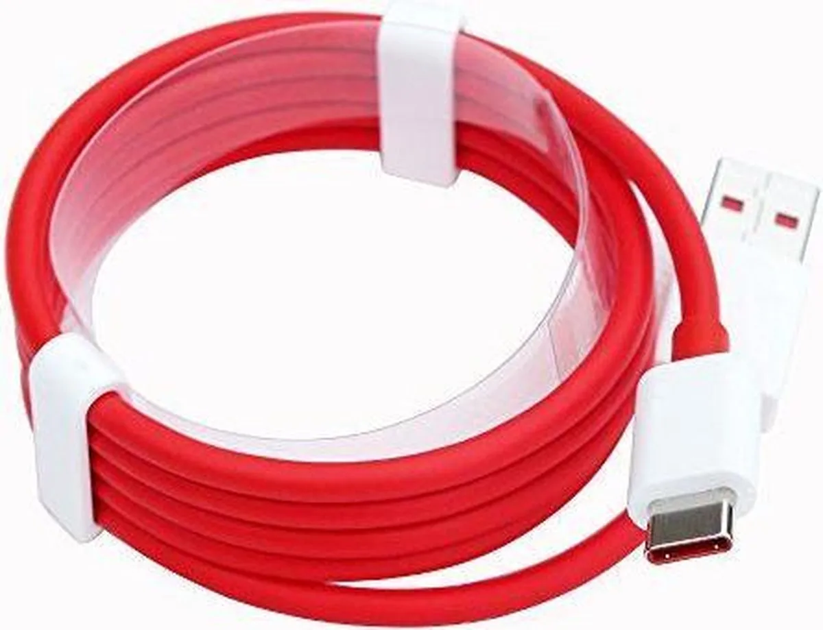 OnePlus Originele Type-C Dash Kabel 1m - Rood - afbeelding 3 van 6