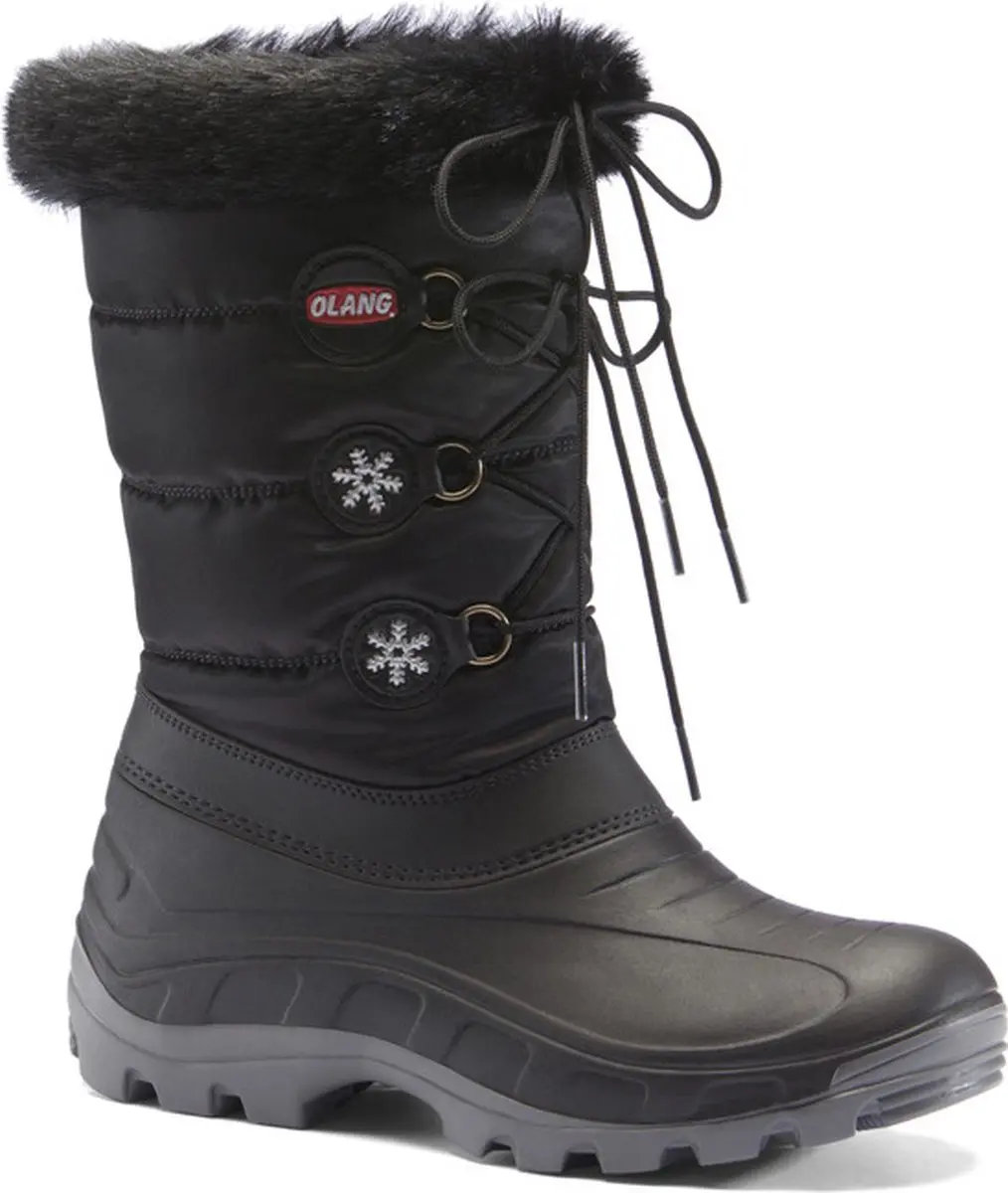 Olang OL Patty Lux Snowboots - 35/36 - Zwart - afbeelding 2 van 4