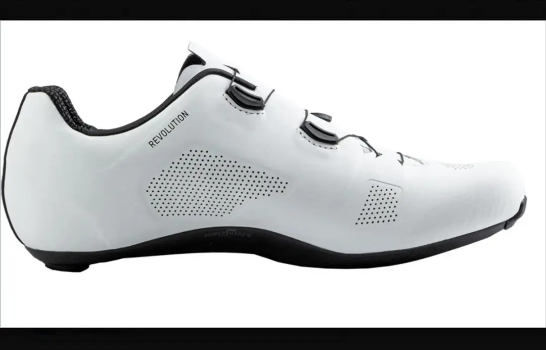 Northwave Revolution Raceschoenen Wit/Rood Fluorescerend 43 - afbeelding 4 van 6