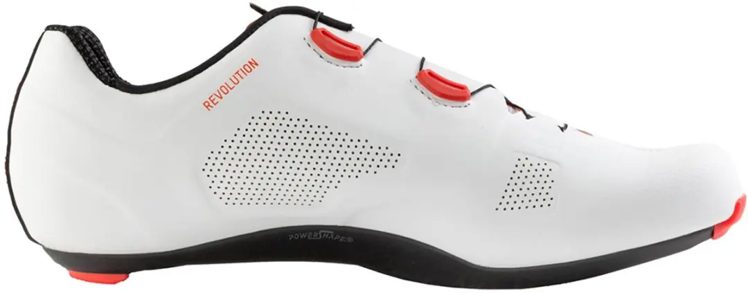Northwave Revolution Raceschoenen Wit/Rood Fluorescerend 43 - afbeelding 3 van 3