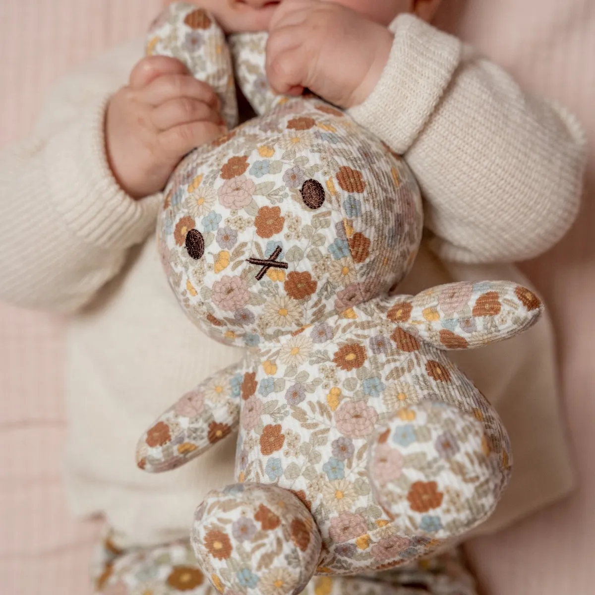 Nijntje Vintage Little Flower Knuffel - 25cm - Little Flower All Over