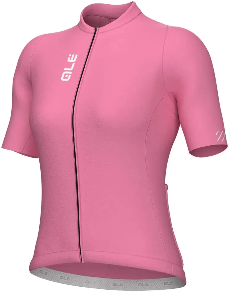 Ale Pragma Color Block Korte Mouw Wielertrui Roze S Vrouw