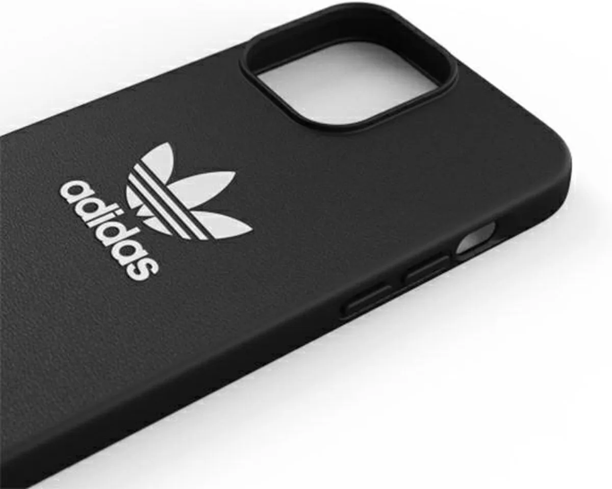 Adidas Trefoil Back Case 47128 - iPhone 13 Pro Max - Zwart