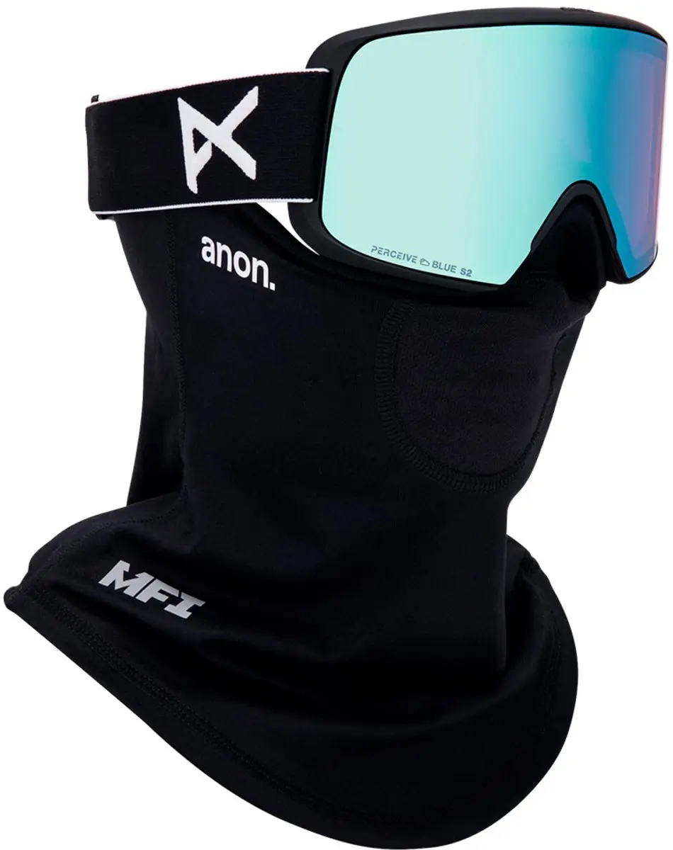 Anon M6s Skibril Zwart Perceive Variable Blue/CAT2