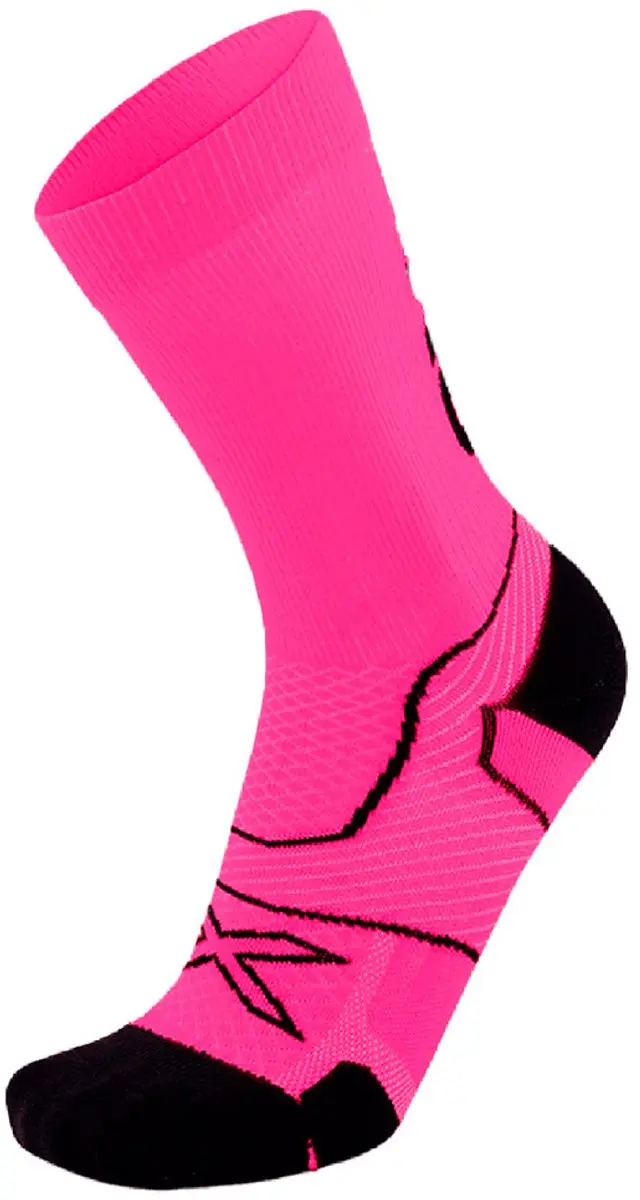 2xu Vectr Cushion Crew Lange Sokken Roze EU 35-37 1/2