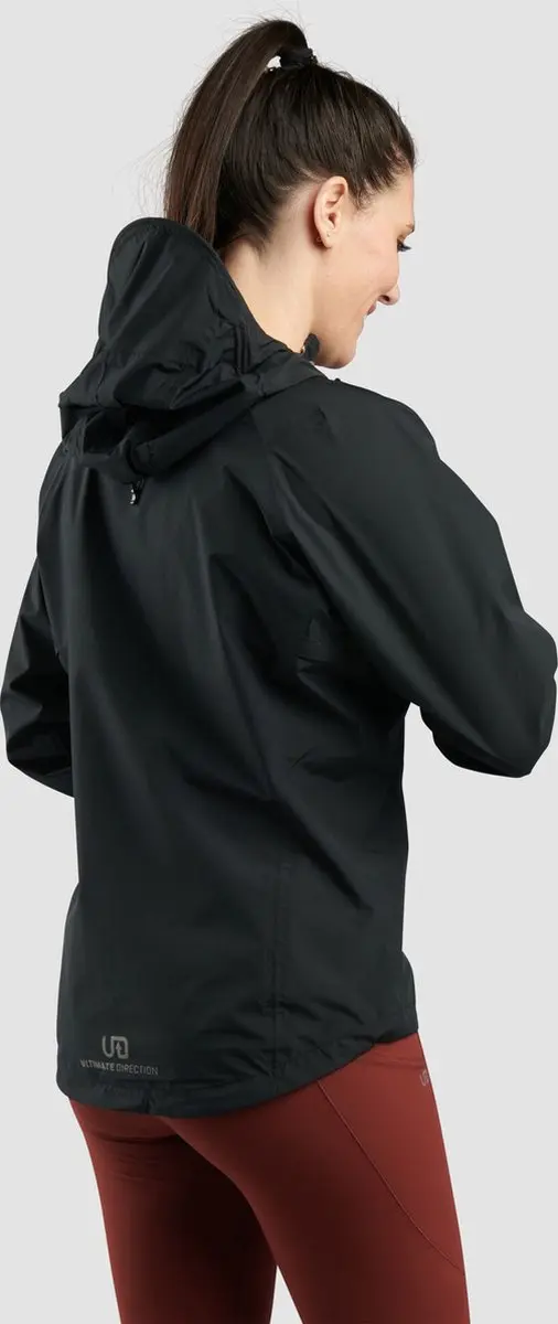 Ultimate Direction Deluge 2.5 Dames Jacket - Zwart S - afbeelding 6 van 6