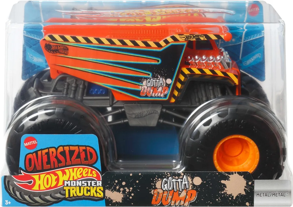 Hot Wheels Monster Truck Gotta Dump JJB06 - Meerkleurig