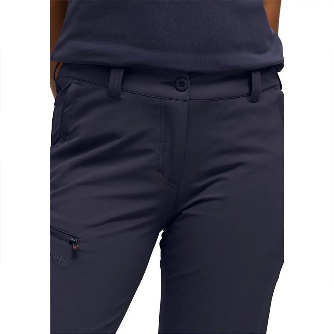 Maier Sports Inara Slim Dames wandelbroek - Blauw - Maat 40 - afbeelding 4 van 6