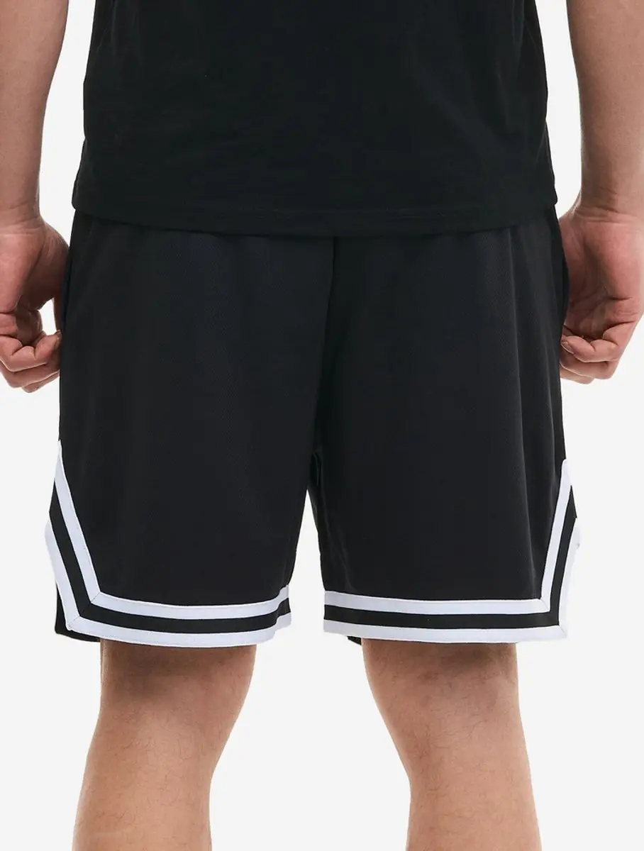 Lonsdale Stenscholl Shorts 117827 Black/White - afbeelding 3 van 3