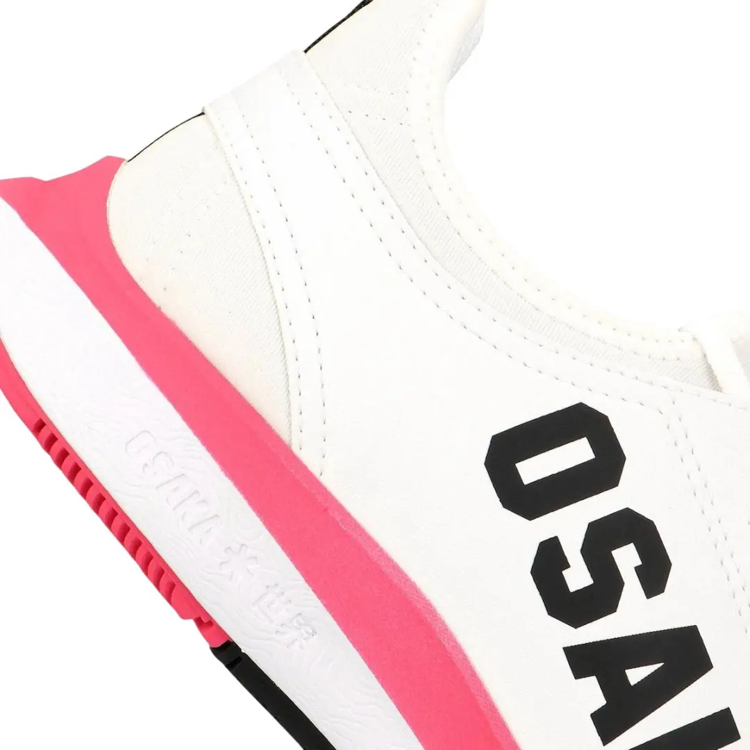 Osaka Furo Court Hockeyschoenen Senior - Wit/Zwart/Roze - afbeelding 3 van 6