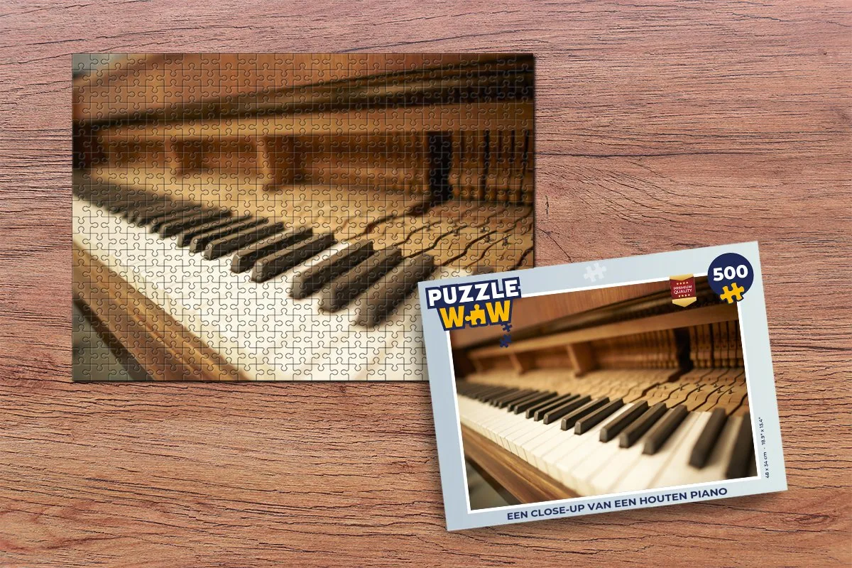 PuzzleWow Legpuzzel 500 Stuks - Multicolor