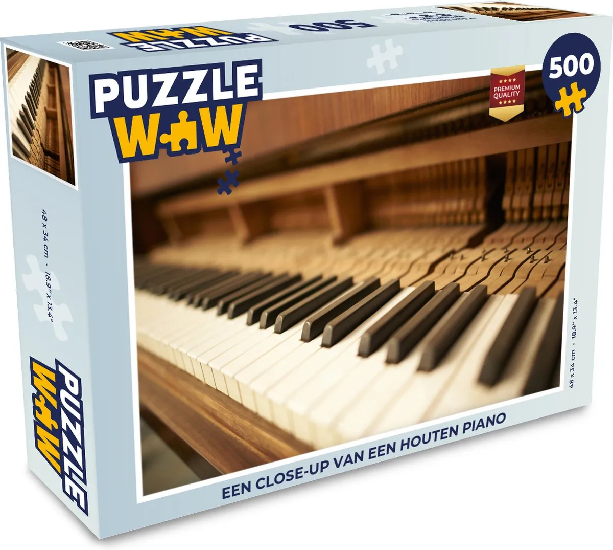 PuzzleWow Legpuzzel 500 Stuks