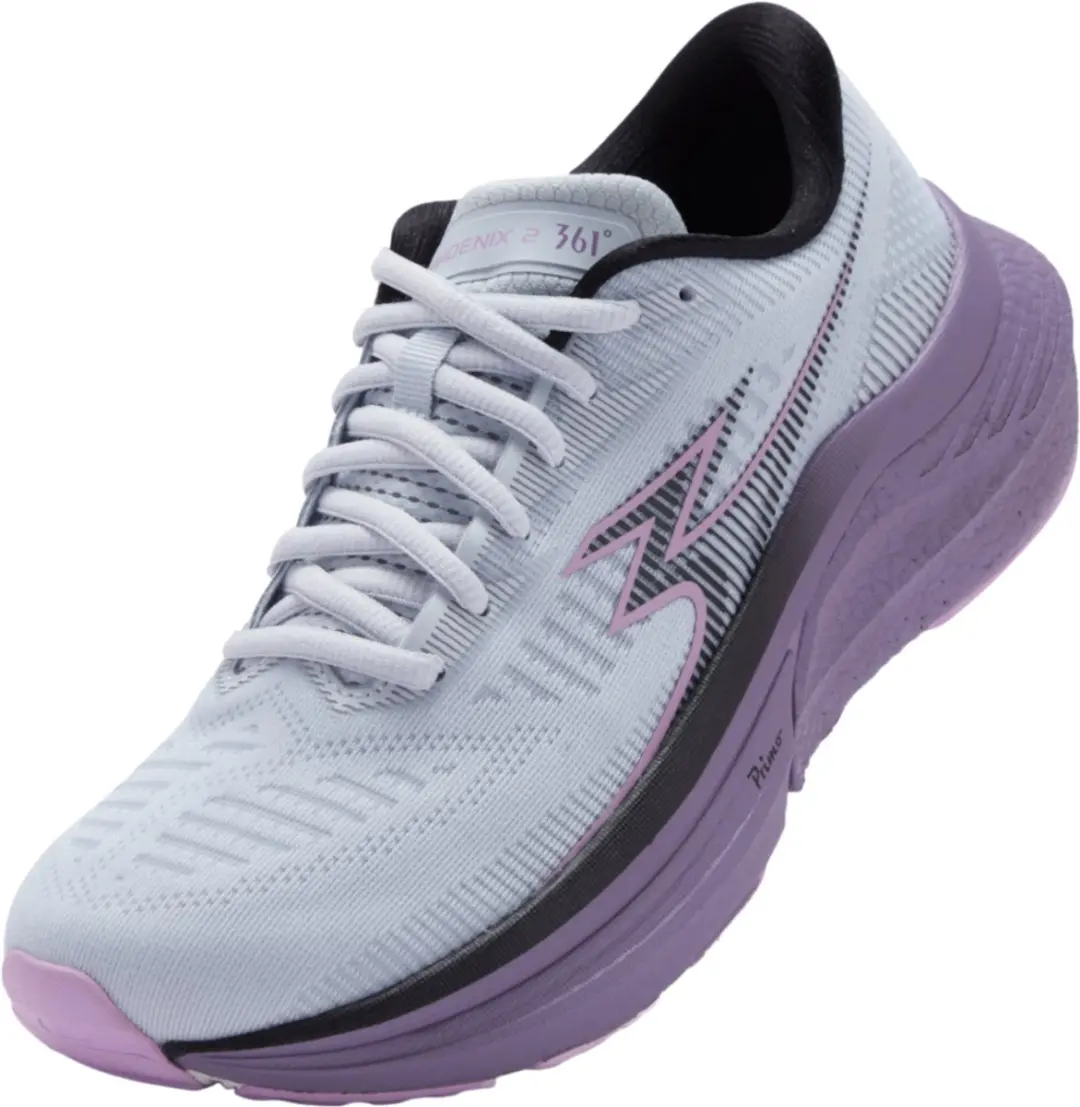 361 Phoenix 2 grijs paars hardloopschoenen dames (Y2658-0539)