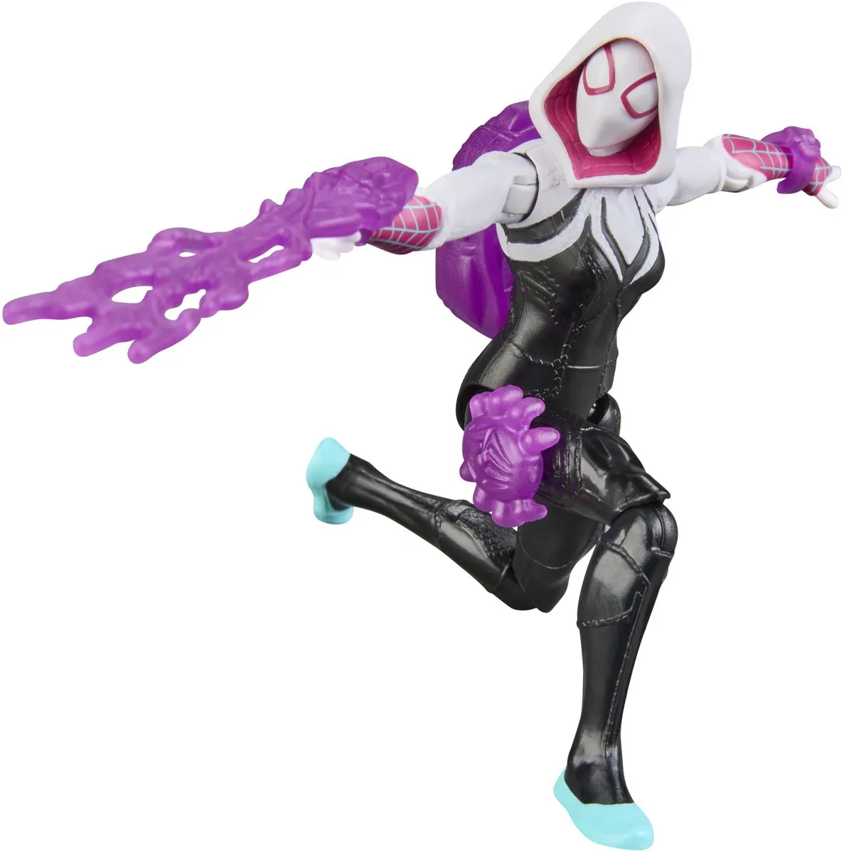 Marvel Spider-Man ActionVerse Ghost-Spider Actiefiguur - Paars/Wit/Zwart