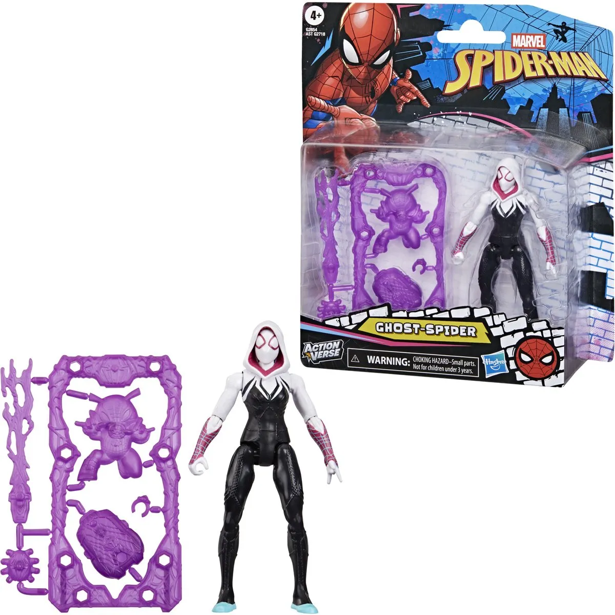 Marvel Spider-Man ActionVerse Ghost-Spider Actiefiguur