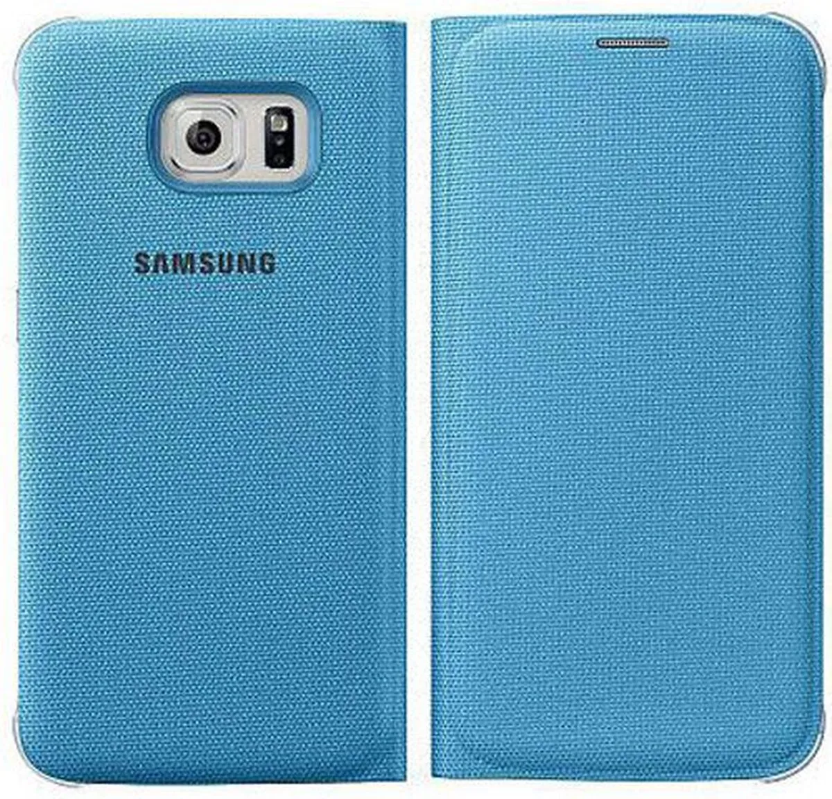 Samsung Galaxy S6 Flip Hoes - Blauw EF-WG920BLEGWW