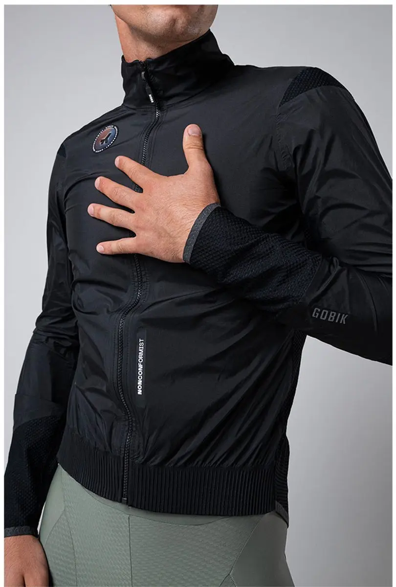 Gobik Exo 2.0 heren regenjack - Zwart S - afbeelding 5 van 6