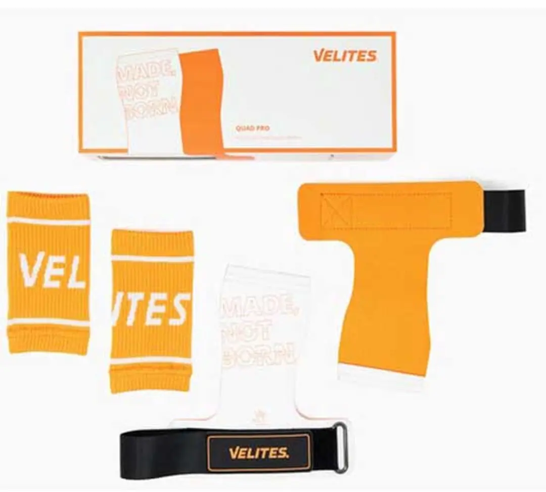Velites Quad Pro Hand Grips L - Orange White - afbeelding 4 van 6