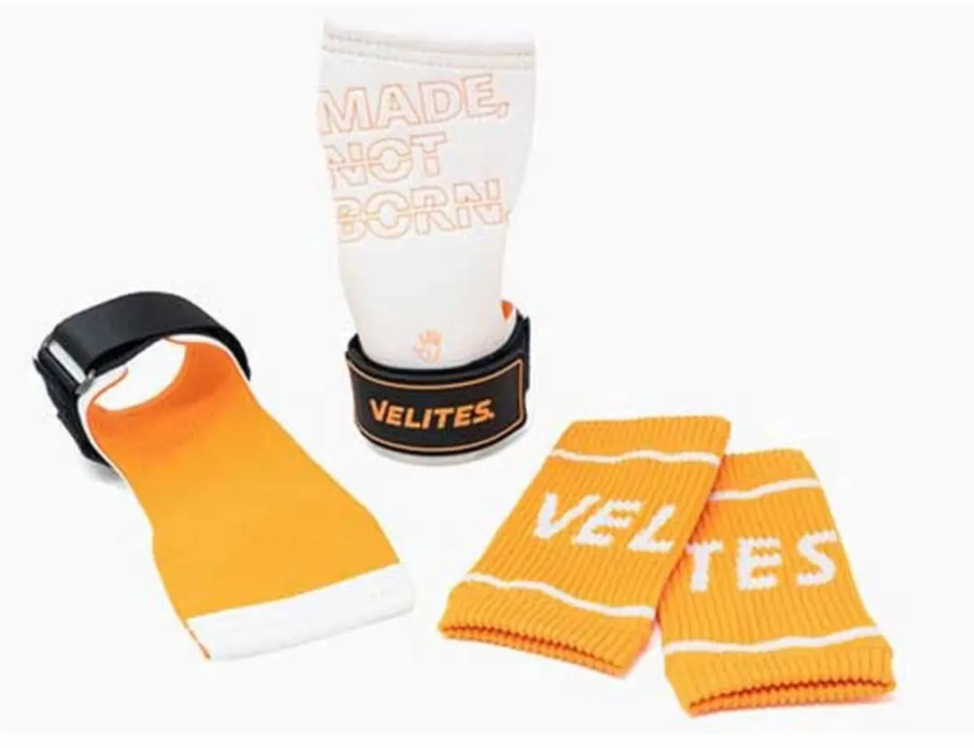 Velites Quad Pro Hand Grips L - Orange White - afbeelding 5 van 6