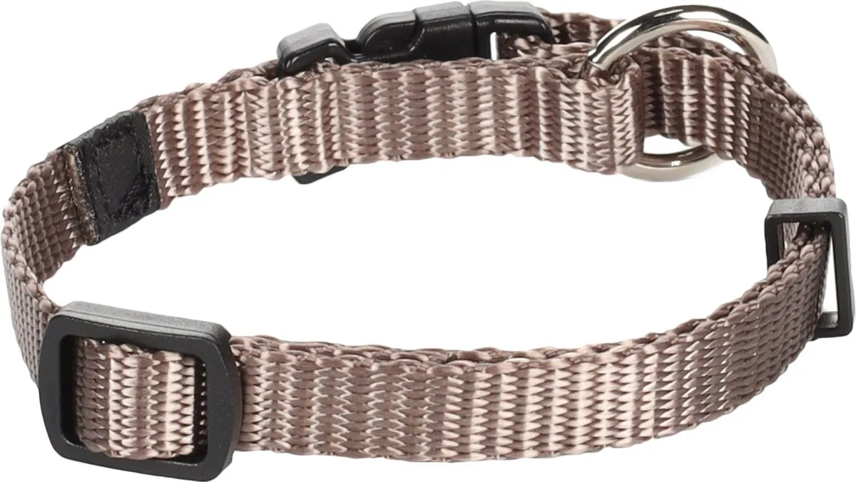 Flamingo Ziggi Halsband - Taupe XS 20-35cm
