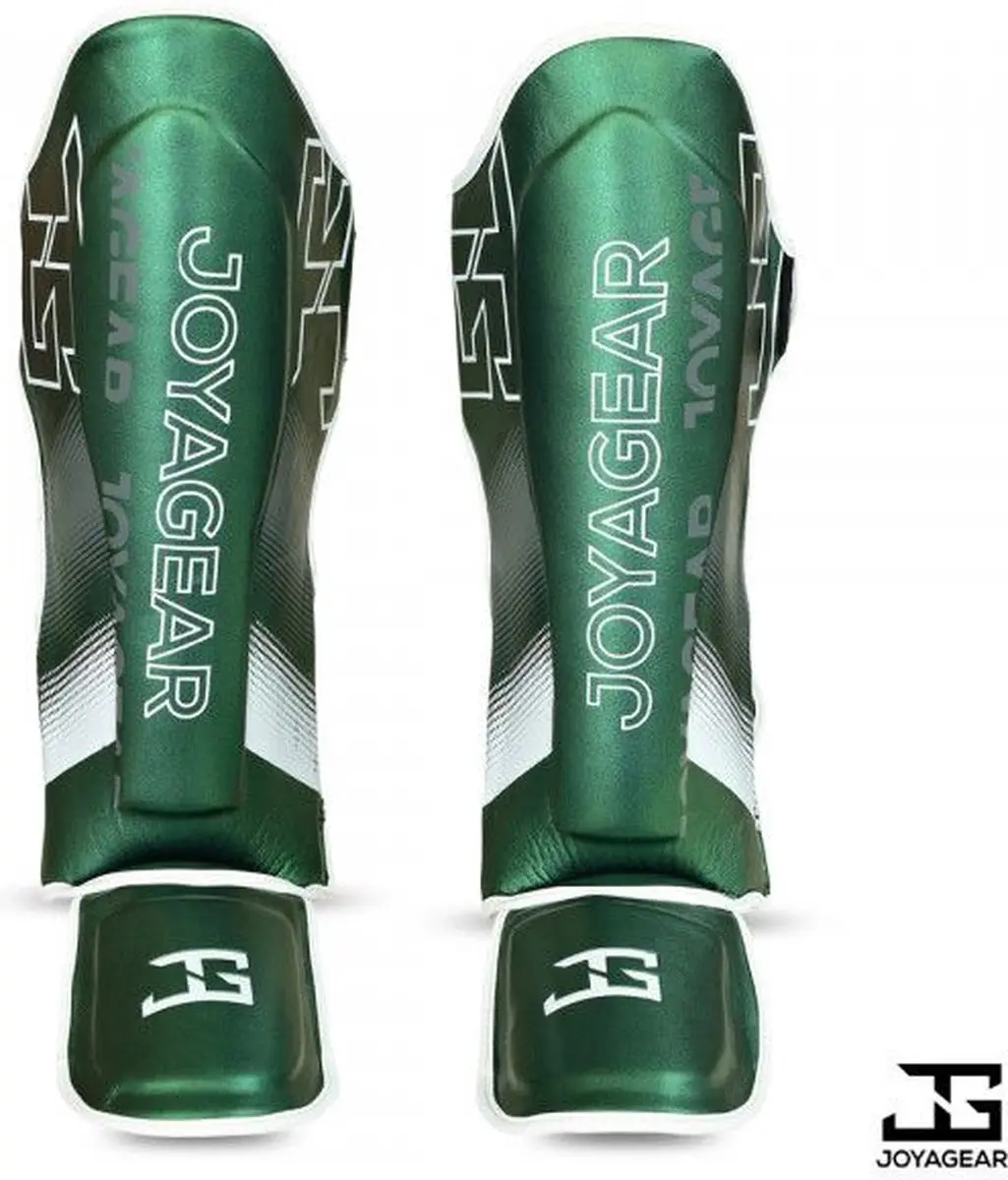 Joyagear Evolution Scheenbeschermers - Groen/Wit - M