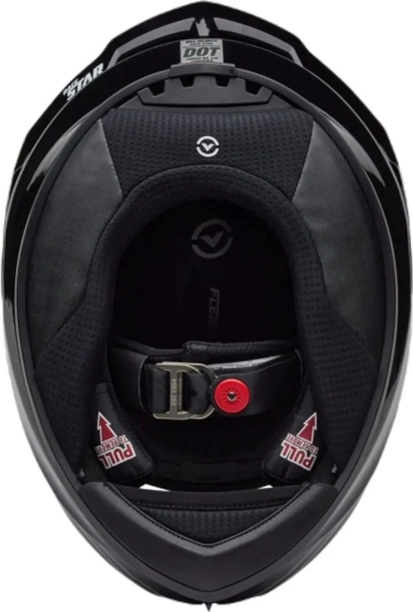 Bell Race Star DLX Flex Dash Integraalhelm - Zwart/Grijs/Wit - afbeelding 3 van 5