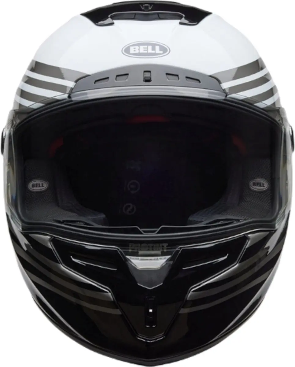 Bell Race Star DLX Flex Dash Integraalhelm - Zwart/Grijs/Wit - afbeelding 5 van 5