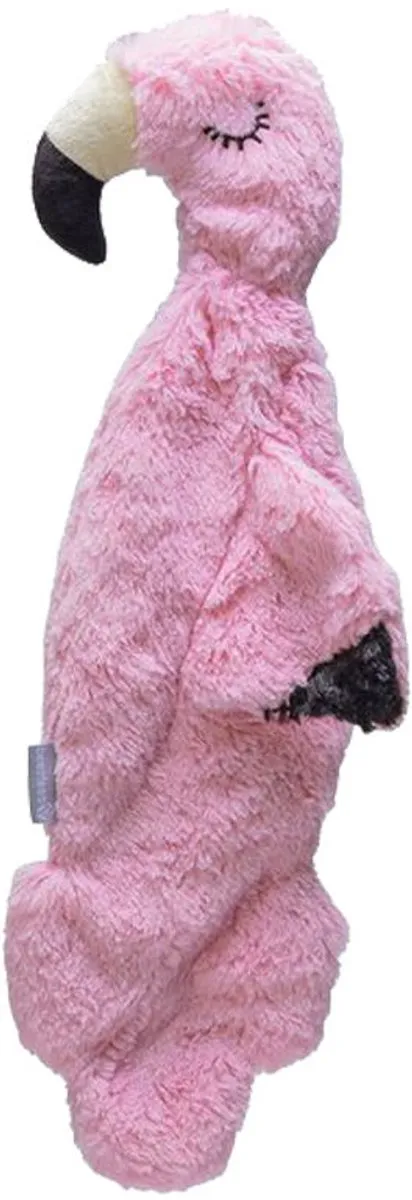Beeztees Puppy Flatino Flamingo Hondenspeelgoed - Roze - afbeelding 6 van 6