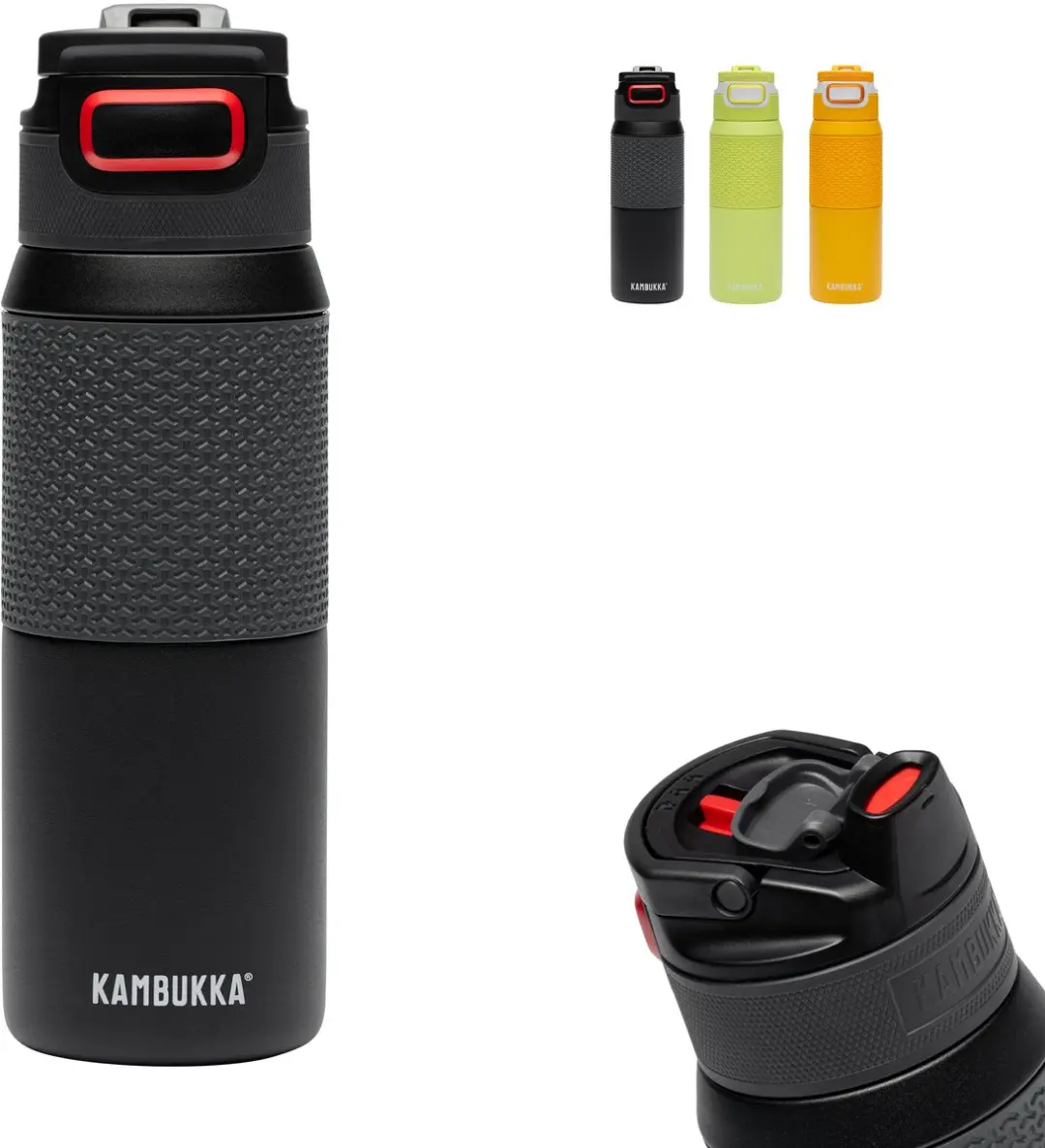 Kambukka Elton Waterfles 750ml - Nightfall 3.0 - Zwart