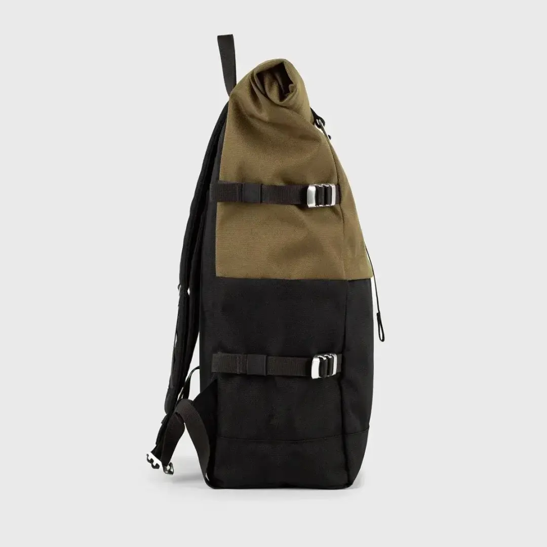 Sandqvist Icon Rolltop 16" Rugzak - Multi Olive - afbeelding 3 van 6
