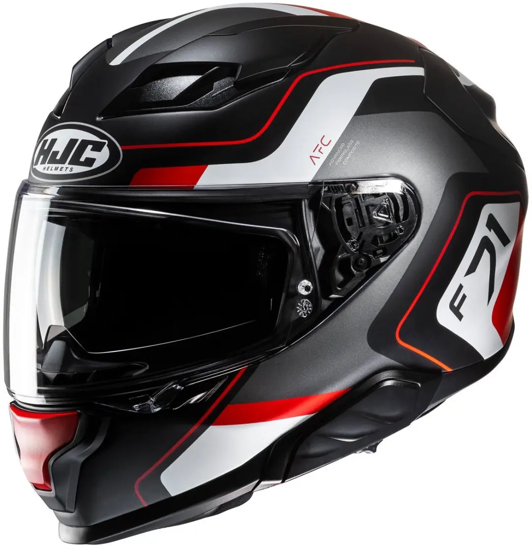 HJC F71 Arcan Zwart Rood Integraalhelm