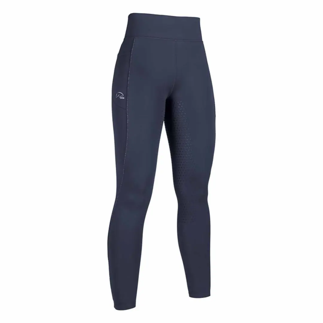 HKM RIJLEGGING ALICE DAMES FULLGRIP Donkerblauw