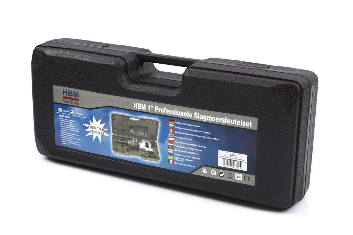 HBM 1 Professionele Slagmoersleutelset