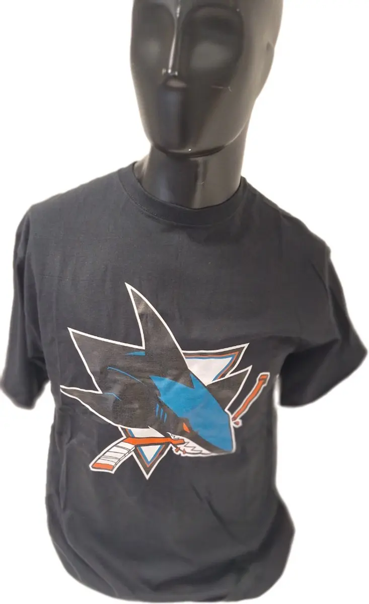 SAN JOSE SHARKS- T-SHIRT-BLACK-M