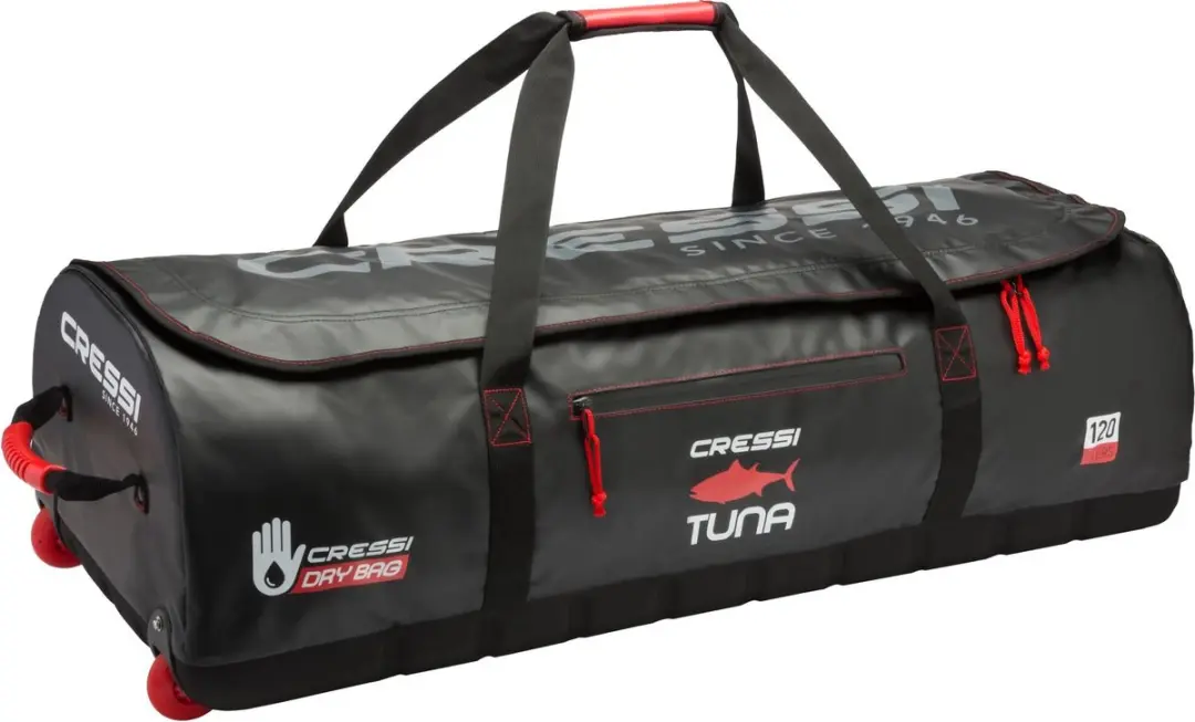 Cressi Tuna Roll 120l Uitrustingstas Zwart