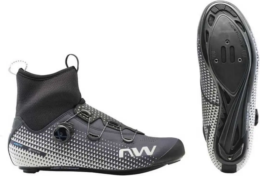 Northwave Celsius Road Arctic GORE-TEX schoenen - Carbon Grey/Reflecterend - afbeelding 4 van 6