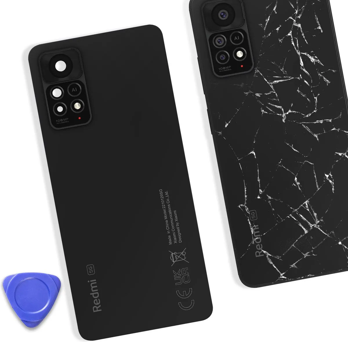 Xiaomi Redmi Note 11 Pro 5G Batterijdeksel - Donkergrijs