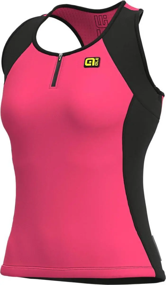 Ale Lady Top Solid Color Block