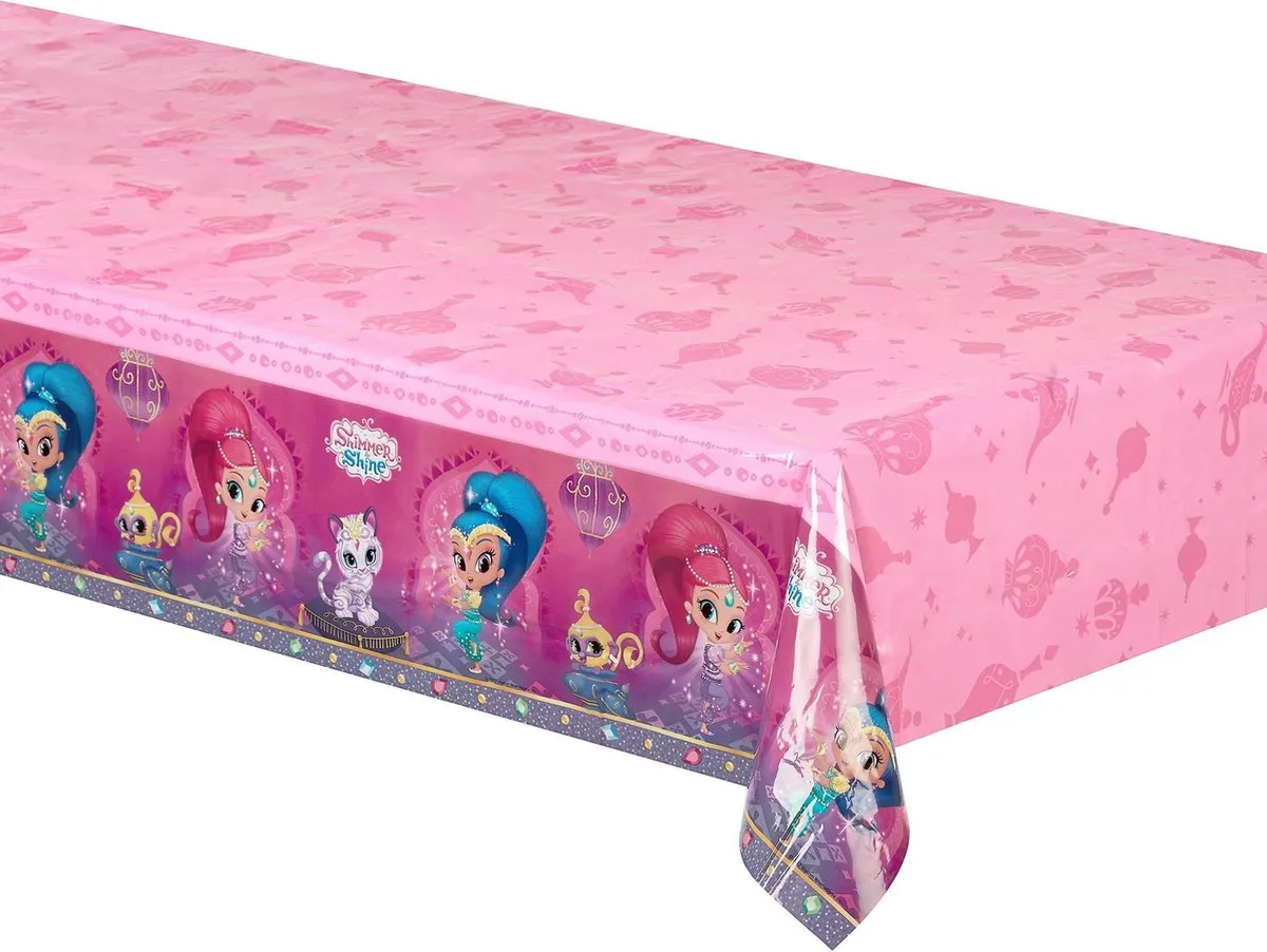Nickelodeon Shimmer & Shine Tafelkleed 180cm